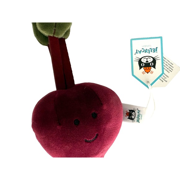 Authentic Jellycat Vivacious Vegetable Beet Plush BNWT – Retired RARE Gift - Picture 6 of 6